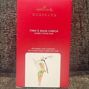 Hallmark Keepsake Ornament: Tink's Rain Check!